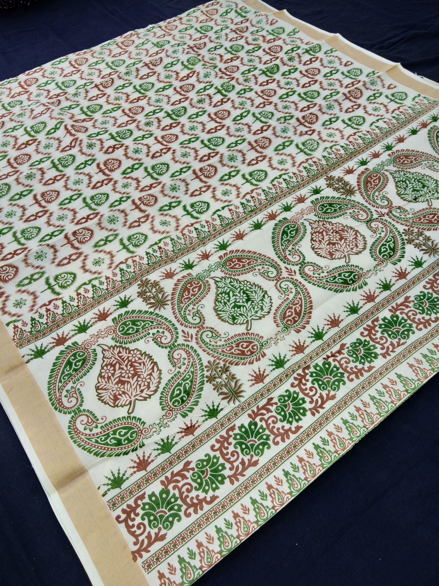 PRINTED KERALA COTTON SAREES
