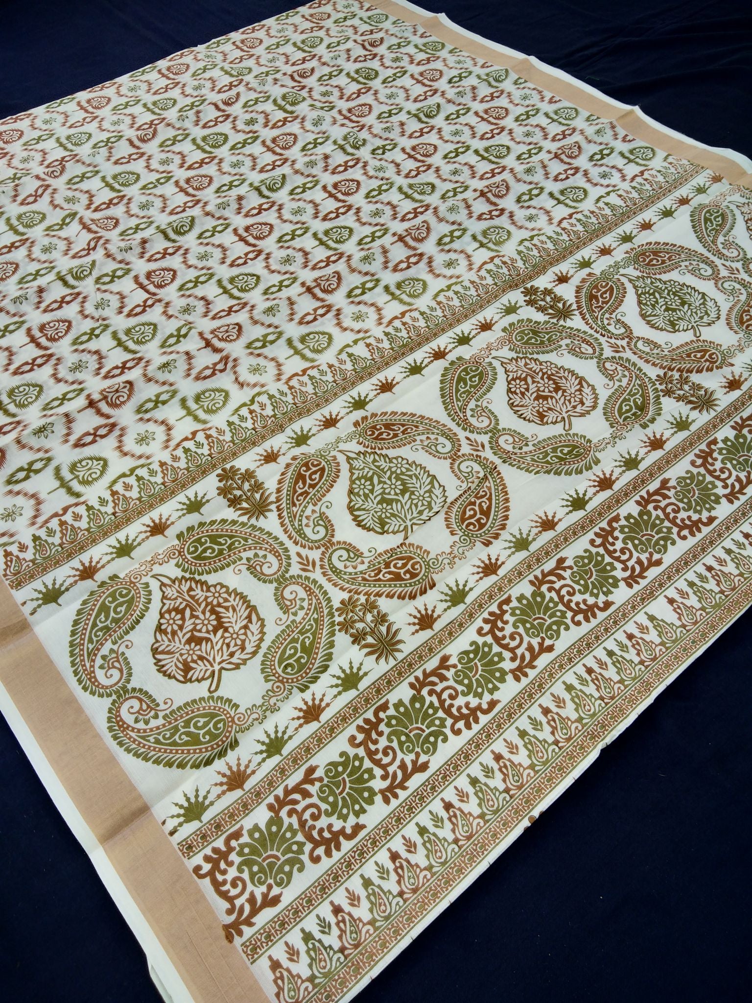 PRINTED KERALA COTTON SAREES