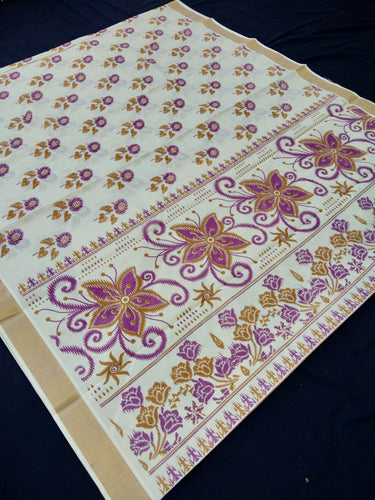 PRINTED KERALA COTTON SAREES