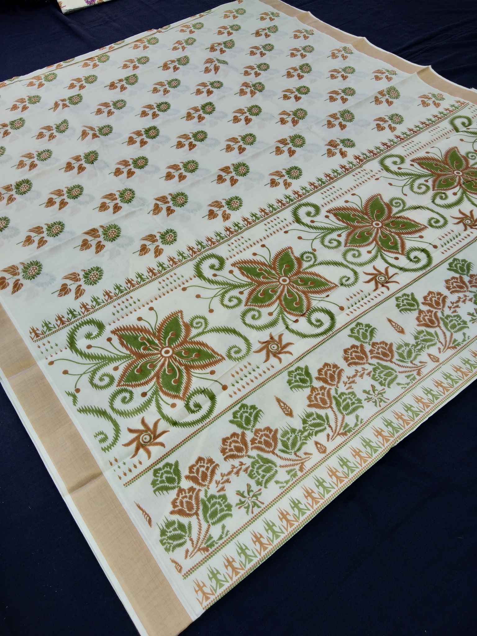 PRINTED KERALA COTTON SAREES