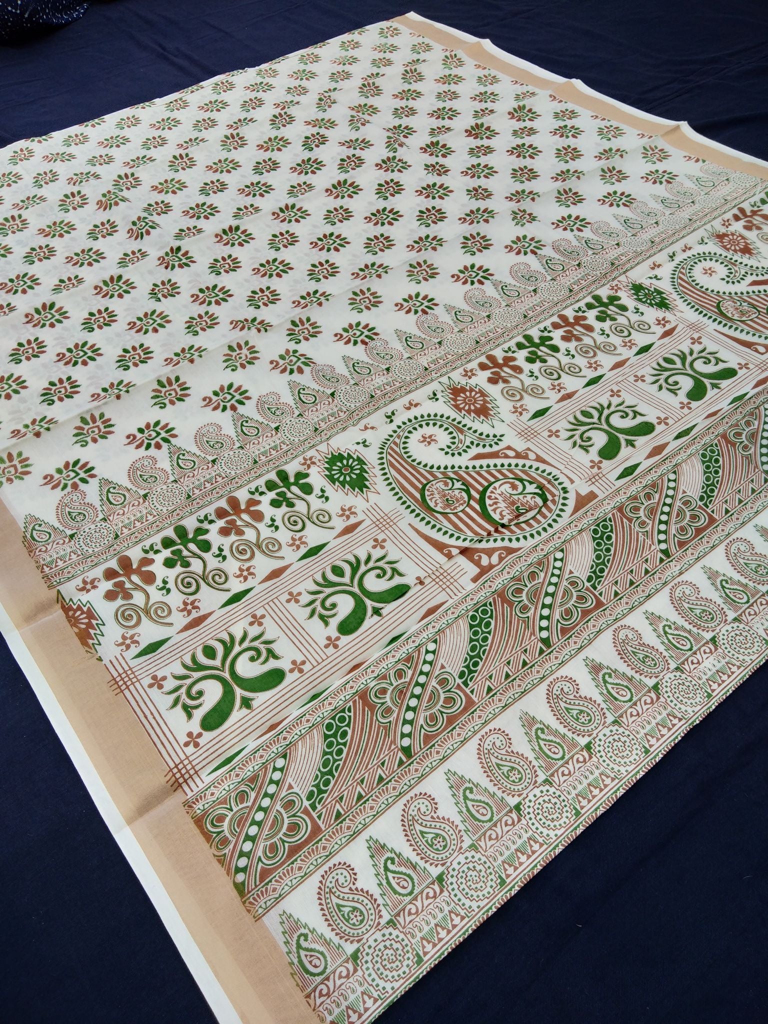 PRINTED KERALA COTTON SAREES