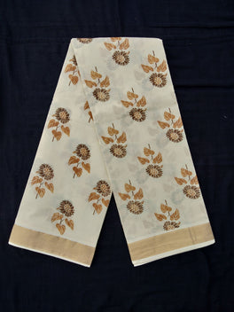 PRINTED KERALA COTTON SAREES