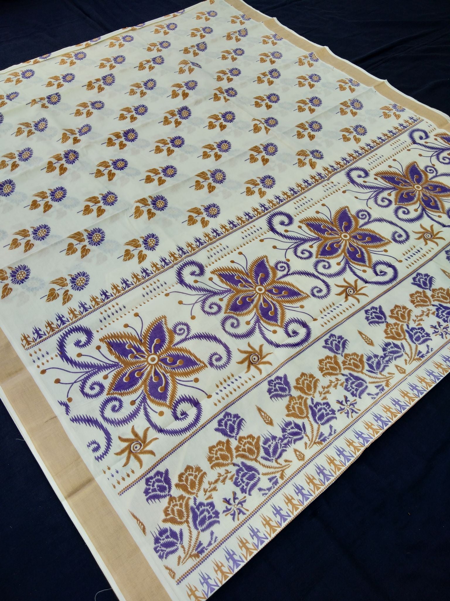 PRINTED KERALA COTTON SAREES