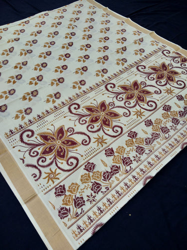 PRINTED KERALA COTTON SAREES