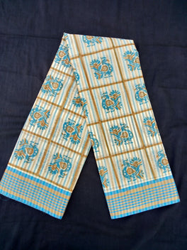 Printed Mangalagiri Cotton Sarees