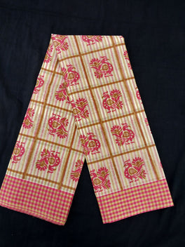 Printed Mangalagiri Cotton Sarees