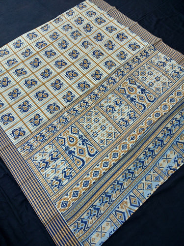 Printed Mangalagiri Cotton Sarees