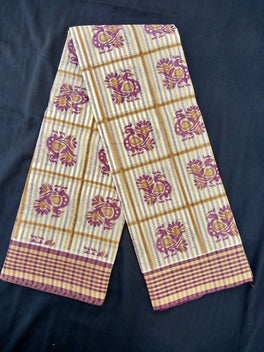 Printed Mangalagiri Cotton Sarees