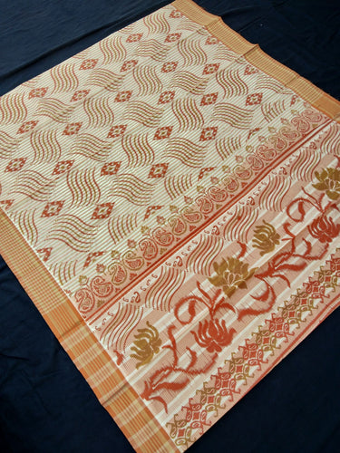 Printed Mangalagiri Cotton Sarees