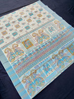 Load image into Gallery viewer, Printed Mangalagiri Cotton Sarees