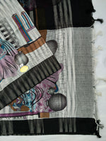 Load image into Gallery viewer, Mota Cotton Saree Comes With Bangladesh Print
