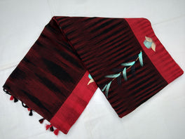 Mota Cotton Saree Comes With Bangladesh Print