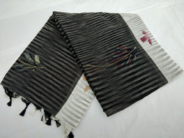 Mota Cotton Saree Comes With Bangladesh Print