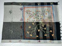 Load image into Gallery viewer, Mota Cotton Saree Comes With Bangladesh Print