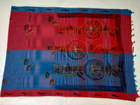 Load image into Gallery viewer, Mota Cotton Saree Comes With Bangladesh Print