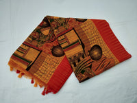Load image into Gallery viewer, Mota Cotton Saree Comes With Bangladesh Print