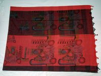 Load image into Gallery viewer, Mota Cotton Saree Comes With Bangladesh Print