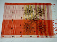 Load image into Gallery viewer, Mota Cotton Saree Comes With Bangladesh Print