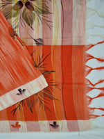 Load image into Gallery viewer, Mota Cotton Saree Comes With Bangladesh Print