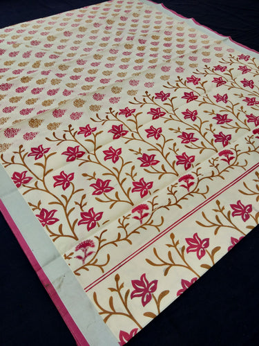 PRINTED KERALA COTTON SAREES