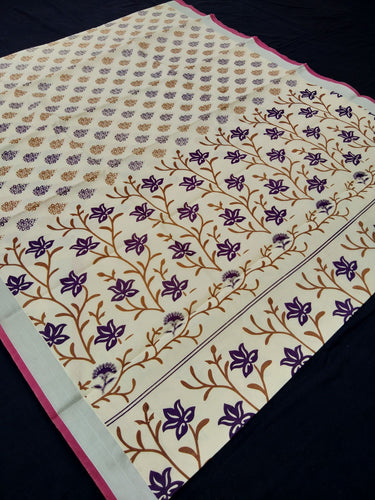 PRINTED KERALA COTTON SAREES