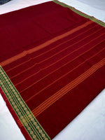 Load image into Gallery viewer, Trendy Chettinadu Cotton Plain Saree