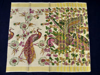 Load image into Gallery viewer, Printed Kerala Cotton Tissue (Gold Zari )