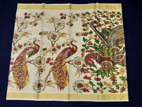 Load image into Gallery viewer, Printed Kerala Cotton Tissue (Gold Zari )