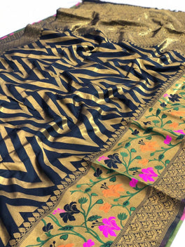 Royal Banarasi Silk With Beautiful Zari