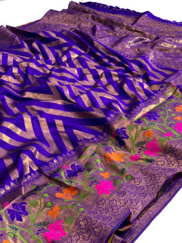 Royal Banarasi Silk With Beautiful Zari