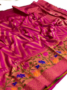 Royal Banarasi Silk With Beautiful Zari
