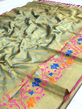 Royal Banarasi Silk With Beautiful Zari