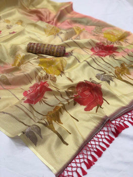 Japanese Rainbow Classic Digital Printed Sarees