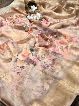 Grand Meena Work Silk Saree