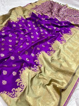 Fancy Banarasi Silk Saree